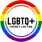 Logo Recognizing LOVE LAW FIRM PLLC's affiliation with LGBTQ Friendly Law Firm